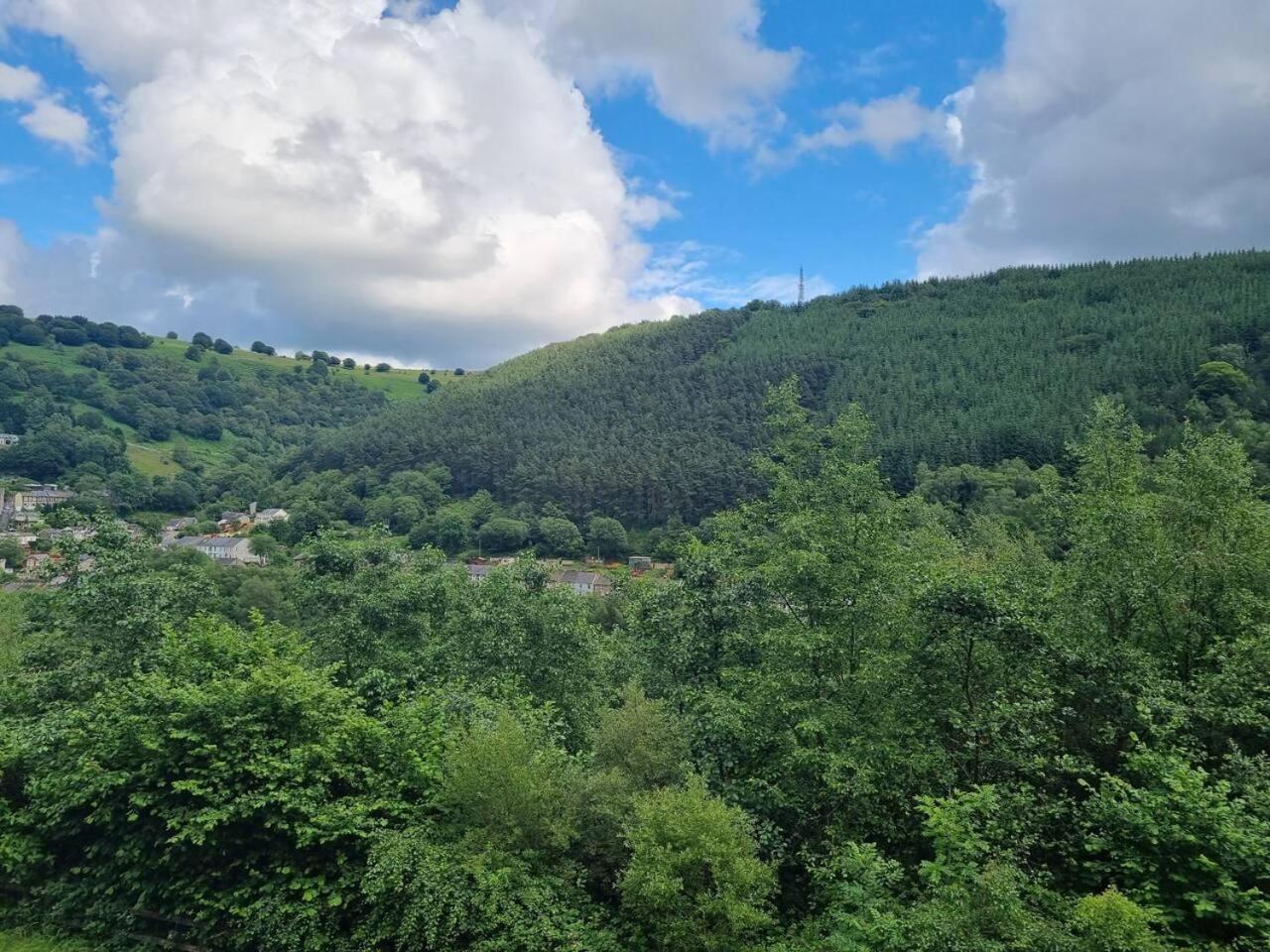 Modern 4-Bedroom Townhouse With Private Garden Abertillery Exterior foto